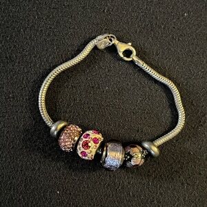 Sterling Silver Charm Bracelets